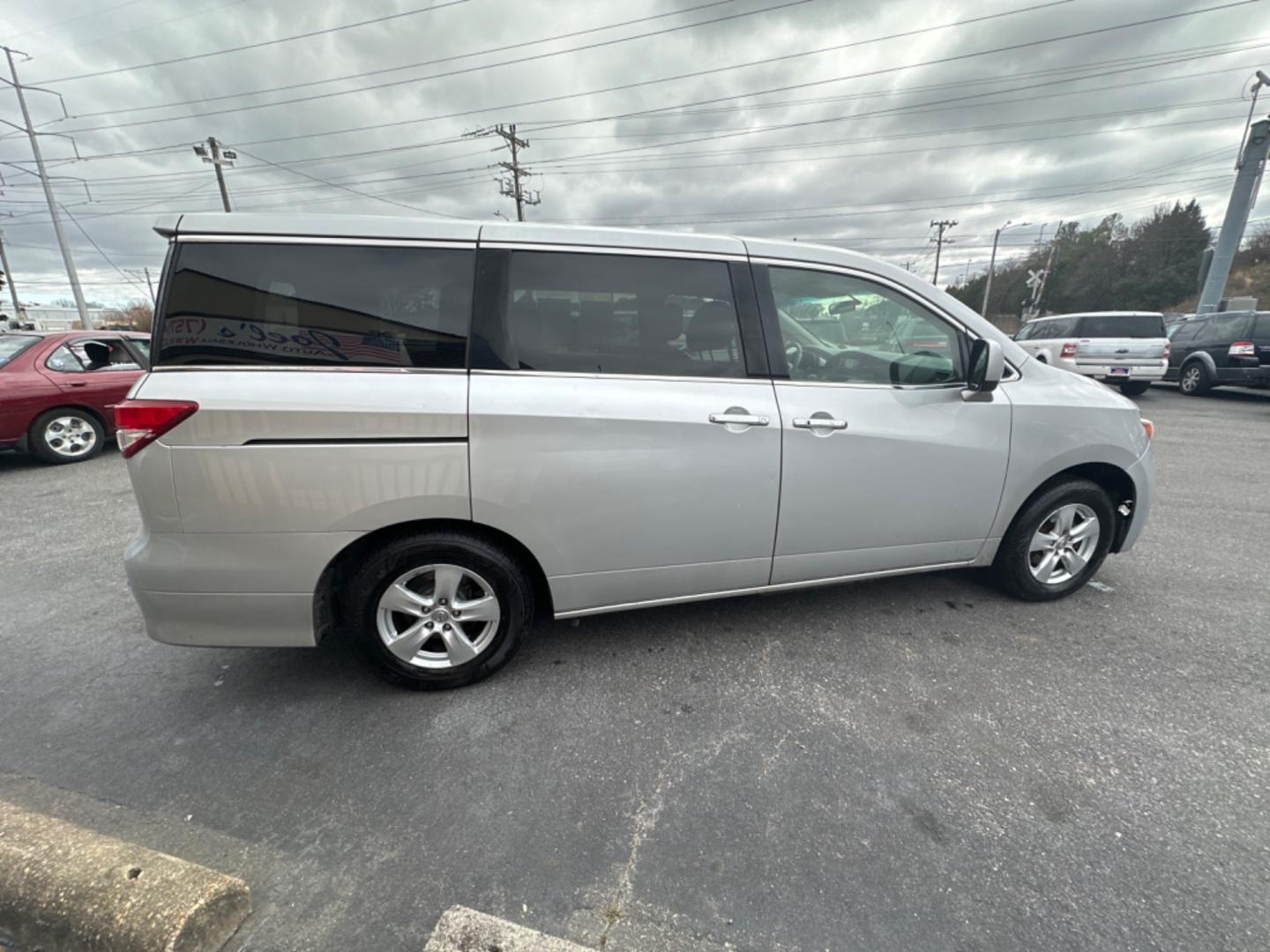 2012 Silver Nissan Quest 3.5 S (JN8AE2KP9C9) with an 3.5L V6 DOHC 24V engine, Continuously Variable Transmission transmission, located at 5700 Curlew Drive, Norfolk, VA, 23502, (757) 455-6330, 36.841885, -76.209412 - Photo#3